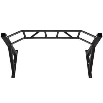 Komodo Wall Mounted Pull Up Bar Black