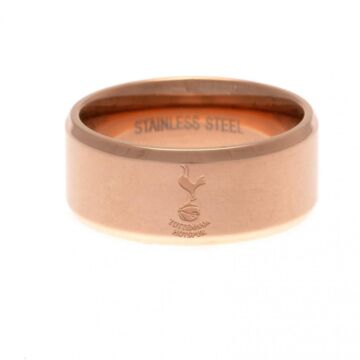 Tottenham Hotspur Fc Rose Gold Plated Ring Large