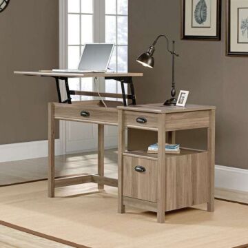 Sit Stand Desk Salt Oak
