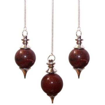 Sphere Pendulums - Red Jasper