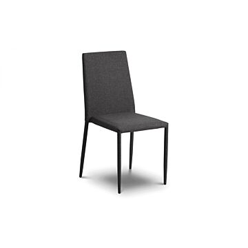 Jazz Fabric Chair Slate Grey