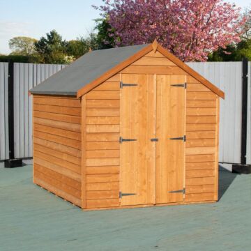 Value Overlap Double Door Shed 8 X 6