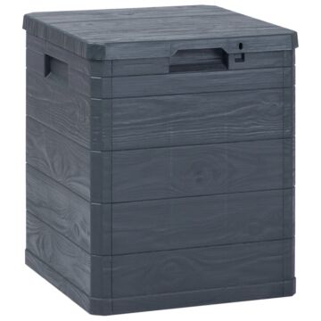 Vidaxl Garden Storage Box 90 L Anthracite