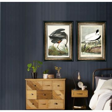 Great Blue Heron By John James Audubon - Framed Art