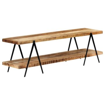 Vidaxl Tv Cabinet 160x40x50 Cm Solid Mango Wood