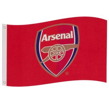 Arsenal Fc Core Crest Flag