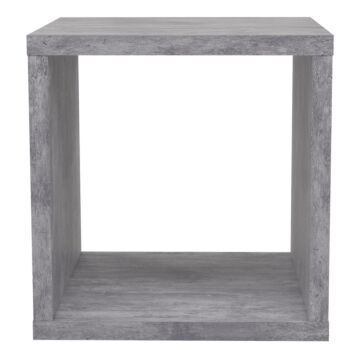 Mauro Singular Storage Unit In Concrete Grey