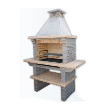 Mediterrani Slate Charcoal Masonry Bbq