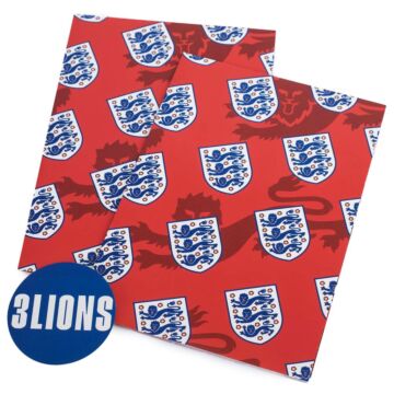 England Fa Crest Gift Wrap