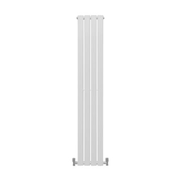 Designer Flat Panel Radiators Gloss White 1600mm X 280mm