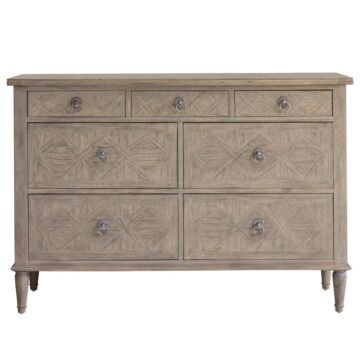 Mustique 7 Drawer Chest 1300x450x885mm