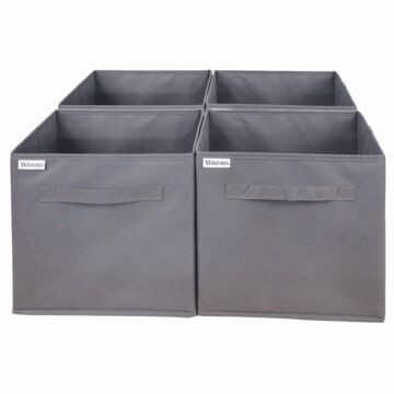 Pack Of 4 Clothing Storage Boxes