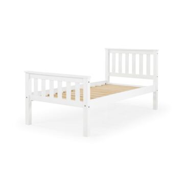 Manila Hfe Pine Bed Single White