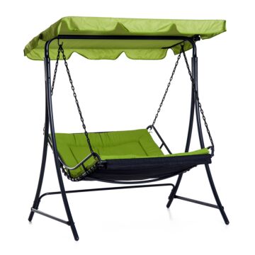 Outsunny Swing Chair Hammock Seat-green