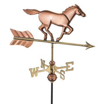 Horse Cottage Copper Weathervane