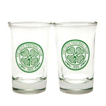 Celtic Fc 2pk Shot Glass Set