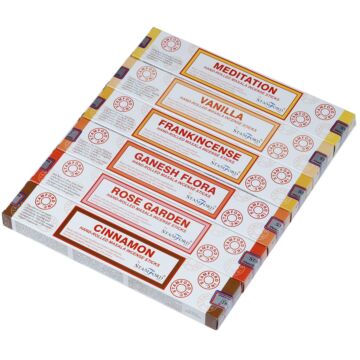 Stamford Masala Incense Sticks 12 Pack Set - Meditating