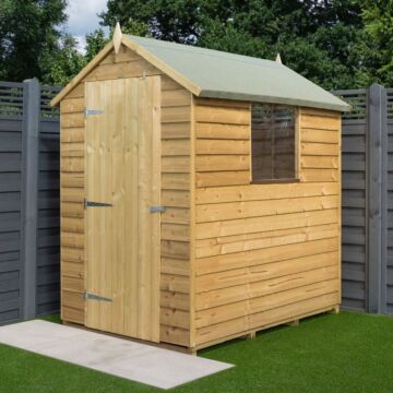 6 X 4 Overlap Shed