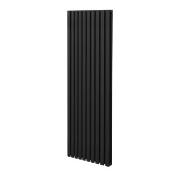 Oval Column Radiator – 1800mm X 600mm – Black