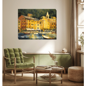 Scenic Italy I By Allayn Stevens - Wrapped Canvas