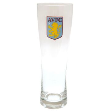 Aston Villa Fc Tall Beer Glass