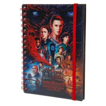 Stranger Things 4 3d Notebook Vecna