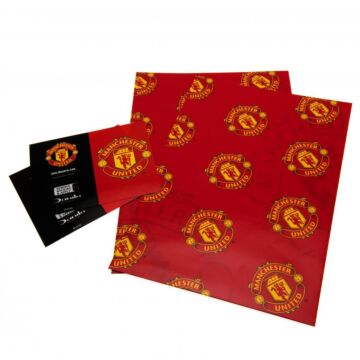 Manchester United Fc Crest Gift Wrap