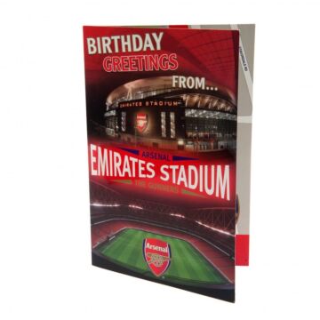 Arsenal Fc Pop-up Birthday Card