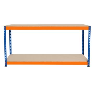 S-rax 2 Tier Workbench - 180cm X 45cm X 90cm