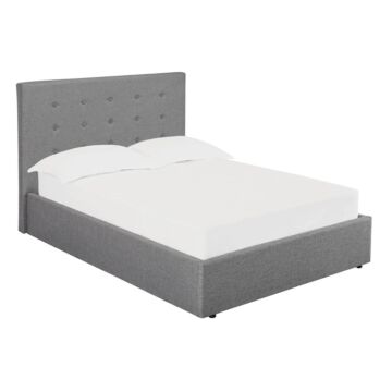 Lucca 5.0ft King Size Bed Grey