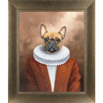 Kennel Club Ii – Gaston By Peter Annable - Framed Art