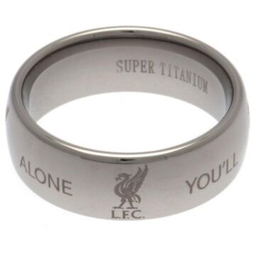 Liverpool Fc Super Titanium Ring Large