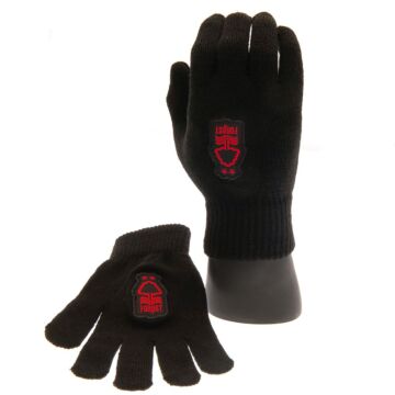 Nottingham Forest Fc Knitted Gloves Junior