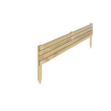 8" Ledbury Slat Edging (pack Of 2)