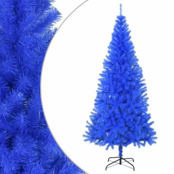 Vidaxl Artificial Christmas Tree With Stand Blue 180 Cm Pvc