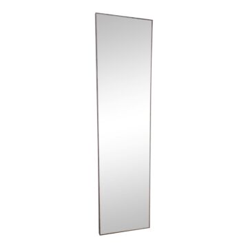 Grey Wood Wall Mirror 121cm
