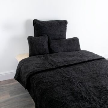 Merino Wool Quilt - Black