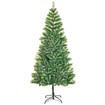 Homcom Christmas Tree 2.1m With Metal Stand