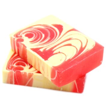 Handcrafted Soap 100g Slice - Strawberry