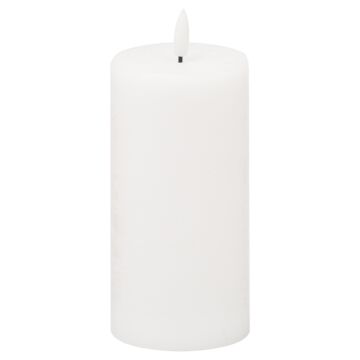 Luxe Collection Natural Glow 3"x6" Led White Candle