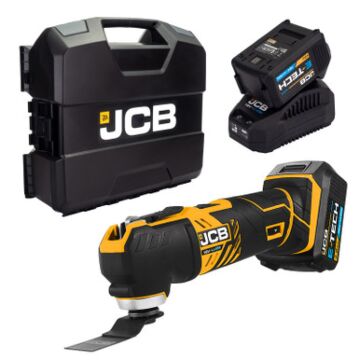 Jcb 18v Multi Tool 2x4.0ah In W-boxx 136 | Jcb-18mt-4-b