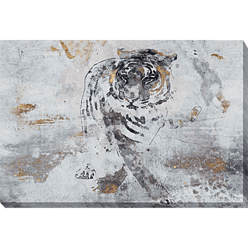 Gilded Wildlife I By Irena Orlov - Canvas Print