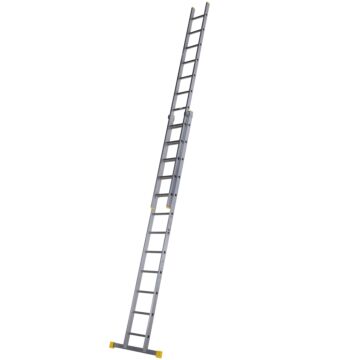 Square Rung Extension Ladder 3.57m Double - 57711320