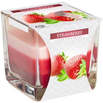 Rainbow Jar Candle - Strawberry