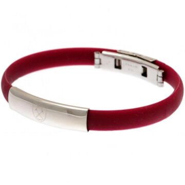 West Ham United Fc Colour Silicone Bracelet