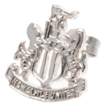 Newcastle United Fc Sterling Silver Stud Earring