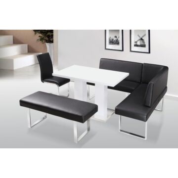 Liberty Pu Chair Black & Chrome