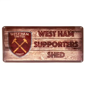 West Ham United Fc Shed Sign