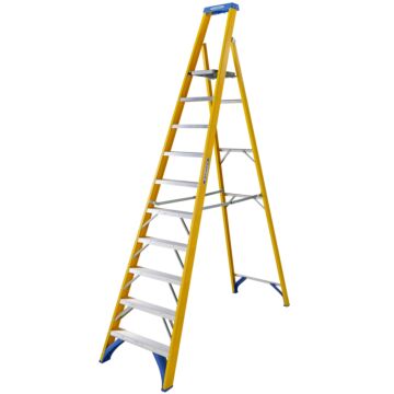 Fibreglass Platform Stepladder 10 Tread - 7171018