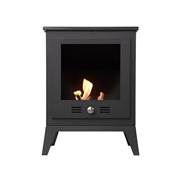 Sureflame Carino Bio Ethanol Stove In Black